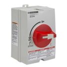 30 Amp 600 Volt 3 Pole Non-Fusible NEMA 4X Polycarbonate Motor Disconnect Switch