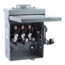 30 Amp 240 Volt 3 Pole Non-Fusible NEMA 3R Raintight Safety Switch Disconnect General Duty
