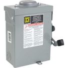 30 Amp 240 Volt 2 Pole Non-Fusible NEMA 3R Raintight Safety Switch Disconnect General Duty