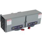 100A 600VAC 3P Twin Panelboard Fusible Switch Unit