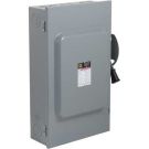 200 Amp 240 Volt 3 Pole w/Neutral Fusible NEMA 1 Safety Switch Disconnect General Duty