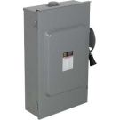 200 Amp 240 Volt 3 Pole w/ Neutral Fusible NEMA 3R Raintight Safety Switch Disconnect General Duty