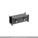 N12 Wireway, Straight Section - 2.5 x 2.5 x 12 - Steel/Gray