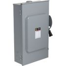 Safety Switch, General Duty, Non Fusible, 200A, 3 Poles, 60 HP, 240 Vac, NEMA 3R, Bolt-On Provision