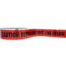 Caution Buried Electric Line (Red) 3" X 1000Ft