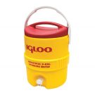 2Gal Yellow HDPE Industrial Beverage Cooler