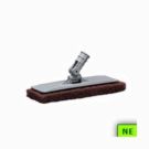 Doodlebug Pad Holder W/ Threaded Socket For 4-1/2 Inch X 10 Inch Pads - W/o Pads - Impact Products