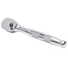 Ratchet 3/8 Inch Drive Percision 90 Pear Head Standard Length Full Polish Overall Length 7-11/16 Inch