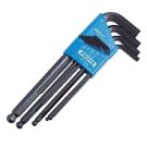 Ball End Hex Key Set Metric 9 Piece 1.5mm Thru 10mm