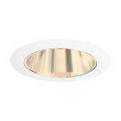 4" Round Par20/r20 White Reflector Cone Downlight Housing Trim