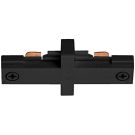 1 Circuit Track To Track Connection Black Polycarbonate Straight/miniature Track Light Connector