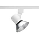 75w White Drawn Steel Universal Line Voltage Track Light Head