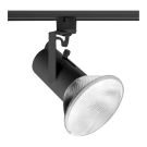 50/85/75/120/150w Black Steel Line Voltage Track Light Head