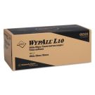 Wypall L10 Utility Wipes 12" X 10-1/4" 2 Ply White - 125 Wipes Per Box -18 Boxes Per Case