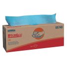 Wypall L40 Wipers 16.4"x9.8" Blue Pop-up Box Of 100 - 9 Boxes Per Case