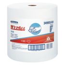 Wypall X60 Wipers Jumbo Roll White 1100 12.5"x13.4"towels Per Roll - 1 Roll Per Case