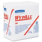 Wypall X80 Wipes 12.5" X 13" White Hydroknit - 50 Per Box - 4 Boxes Per Case