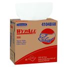 Wypall X80 Wiper 9.1"x16.8" White Pop-up Box -80 Wipers Per Box - 5 Boxes Per Case