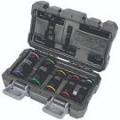 7-Piece Flip Impact Socket Wrench Set, 3/8" x 7/16" to 7/8" to 15/16" Hex & Square Sockets, 6 Points, Steel
