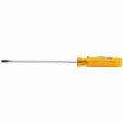 2" Pocket Clip Screwdriver, 1/8" Keystone Tip, Plastic Handle