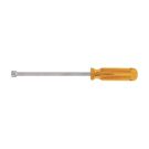 5/16" Magnetic Nut Driver 6" Shaft, Amber Plastic Handle