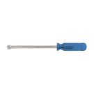 3/8" Magnetic Nut Driver, 6" Shaft, Blue Plastic Handle