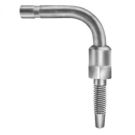 Hose Stud Fitting For 71900 Hose 1/8-in. O.d. Tube X 1/4-28 Male 90 Degree Angle