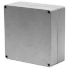 Polystyrene Opaque Cover Enclosures w/ Four Non-Metallic Corner Screws, Type 4X, 3.70x2.55x2.25, Lt Gray