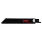6x3/4 Grit Bi-Metal Straight Back Reciprocating Saw Blade