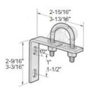 Air Line Regulator Mounting Bracket Kit for 1/4, 3/8 and 1/2 1000/4000/5000 SeriesAluminum Regulators