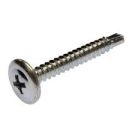 #8x1/2 Inch Self Drilling Screw, Wafer Philips Head, Zinc