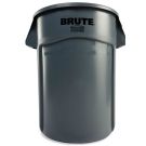 24" X 31.5" 44gal Brute Gray Polyethylene Round Utility Container
