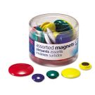 Magnets, Assorted Sizes, Colors, Circles, 30 per Pack