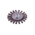 3 Inch Stainless Steel Knotted Wire Wheel Brush