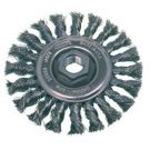 4 Inch Steel Knotted Wire Wheel Brush