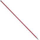 7/8" Diameter X 60" Long Metal Handle With Metal Treads Plastic Coated