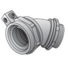 1-1/2" Grounding Liquidtight connector with insulated throat 6-1/0 lug size