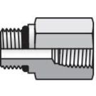 7/8 Inch Male UN/UNF-2A X 1/4 Inch Female NPTF 5000 PSI Steel Pipe Adapter