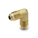 1/4 Inch 45 Deg Flare X 1/4 Inch 45 Deg Flare 1400 PSI Brass 90 Deg Tube Elbow
