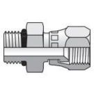 1 Inch 37 Deg Female Flare Swivel X 1 5/16 Inch Male UN/UNF-2A 4000 PSI Steel Tube Connector