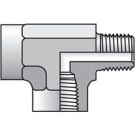 1/2 Inch Female NPTF X 1/2 Inch Male NPTF X 1/2 Inch Female NPTF 3000 PSI Steel Pipe Tee