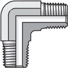 1 Inch MNPT X 1 Inch MNPT 3000 PSI Steel 90 Deg Pipe Elbow