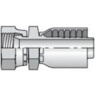1/4 Inch Female BSPP 30 Deg Cone Swivel X 1/4 Inch Hose Steel Hose Fitting