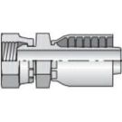 3/4 Inch Female BSPP 60 Deg Cone Swivel X 3/4 Inch Hose Steel Hose Fitting