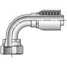 1/2 Inch Female Swivel X 1/2 Inch Hose Steel 90 Deg Hose Elbow