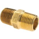 1/2 Inch MNPT X 1/2 Inch MNPT 1.81 Inch 1000 PSI Brass Pipe Nipple
