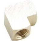 1/4 Inch FNPT X 1/4 Inch FNPT 1000 PSI Brass 90 Deg Pipe Elbow