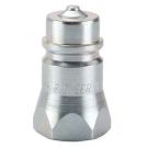 3/8 Inch Quick Connect X 3/8 Inch Female NPTF 1.6 Inch 3000 PSI Steel Nipple