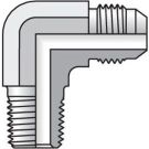 1/4 Inch 37 Deg Male Flare X 1/8 Inch MNPT 3300 PSI Steel 90 Deg Tube Elbow