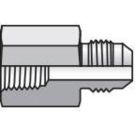 1/4 Inch 37 Deg Male Flare X 1/8 Inch FNPT 6000 PSI Steel Tube Connector